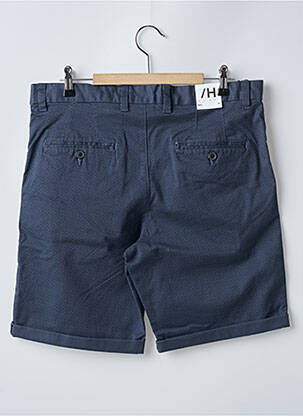 Short fermeture zippée sous rabat boutonné taille normale bleu SELECTED homme