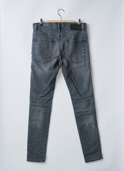 Jeans skinny gris DIESEL pour homme