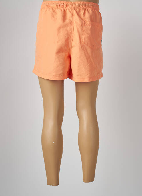 Short de bain orange JACK & JONES pour homme