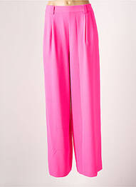 Pantalon large tissage crêpe taille normale rose ESSENTIEL ANTWERP femme