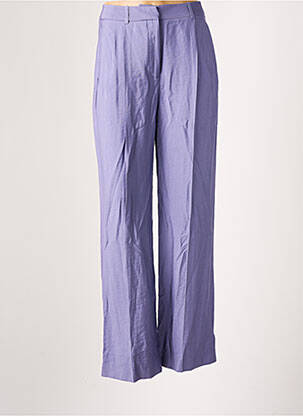 Pantalon droit violet BA&SH pour femme