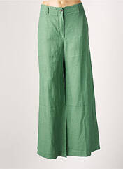 Pantalon large vert DIEGA pour femme seconde vue