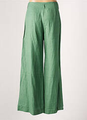 Pantalon large vert DIEGA pour femme seconde vue