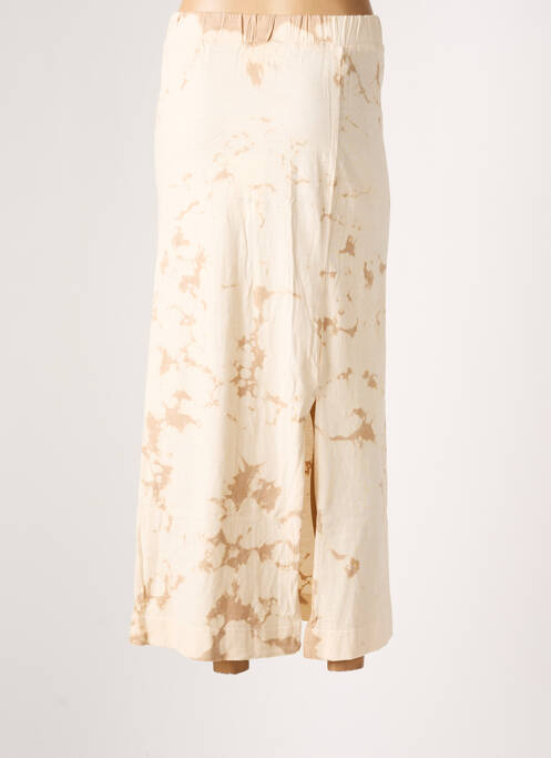 Jupe longue beige LEON & HARPER pour femme