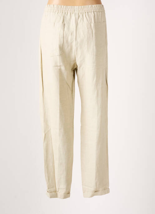 Pantalon droit beige DIEGA pour femme