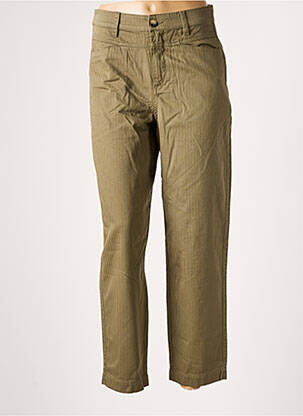 Pantalon 7/8 taille haute taille haute vert BA&SH femme