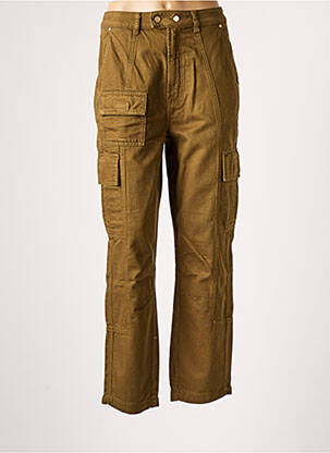 Pantalon cargo coupe droite taille normale vert ESSENTIEL ANTWERP femme