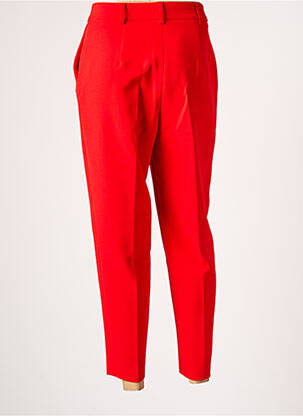 Pantalon 7/8 taille haute taille haute rouge ESSENTIEL ANTWERP femme