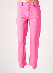 Jeans coupe droite rose ONLY pour femme seconde vue