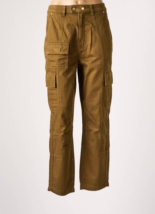 Pantalon cargo coupe droite taille normale vert ESSENTIEL ANTWERP femme