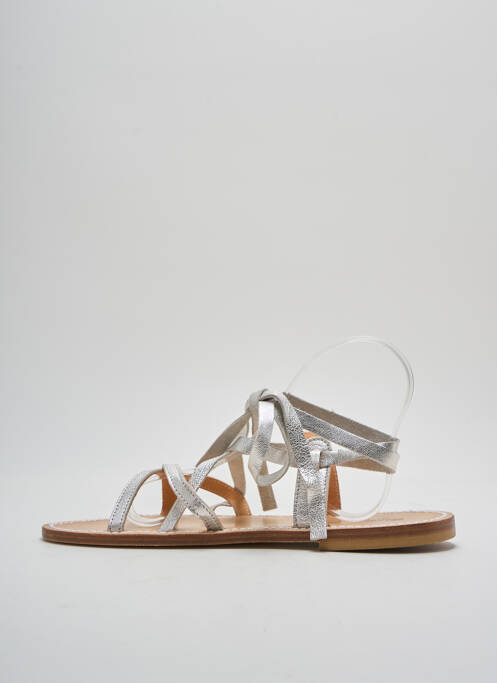 Sandales/Nu pieds gris SANDALIA CYCLADES pour femme