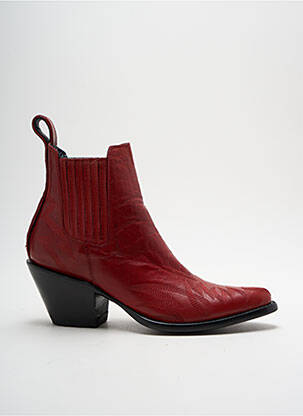 Bottines/Boots rouge MEXICANA pour femme