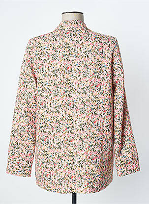 Blazer coupe cintrée beige LAURE + MAX femme