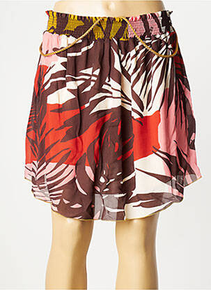 Jupe courte poches marron MÊME ROAD femme