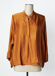 Blouse marron PAKO LITTO pour femme seconde vue