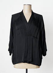Veste kimono noir PAKO LITTO pour femme seconde vue