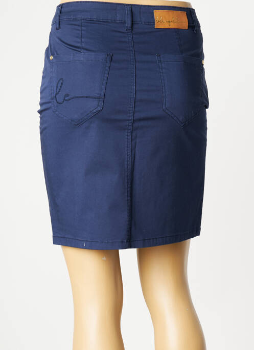 Jupe courte bleu LOLA ESPELETA pour femme