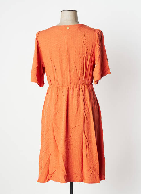 Robe mi-longue orange LOLA ESPELETA femme