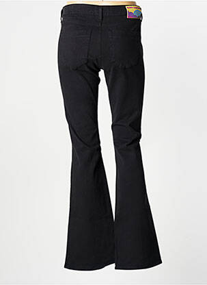Pantalon flare stretch taille normale noir HAPPY femme