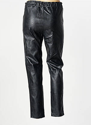 Pantalon droit coupe carotte taille normale noir PAKO LITTO femme