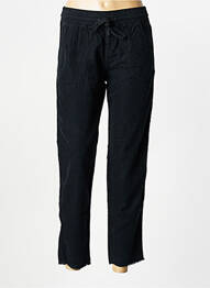 Pantalon 7/8 stretch taille normale noir HAPPY femme