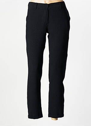 Pantalon 7/8 stretch taille normale noir PAKO LITTO femme