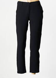 Pantalon 7/8 stretch taille normale noir PAKO LITTO femme