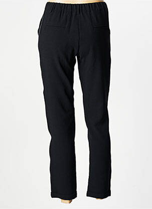 Pantalon 7/8 stretch taille normale noir PAKO LITTO femme