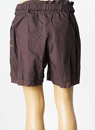 Short taille normale taille normale marron MÊME ROAD femme