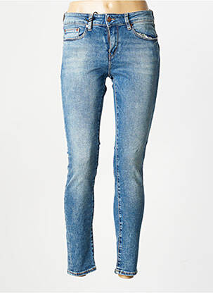 Jeans coupe slim bleu LOLA ESPELETA pour femme