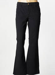 Pantalon flare noir HAPPY pour femme seconde vue