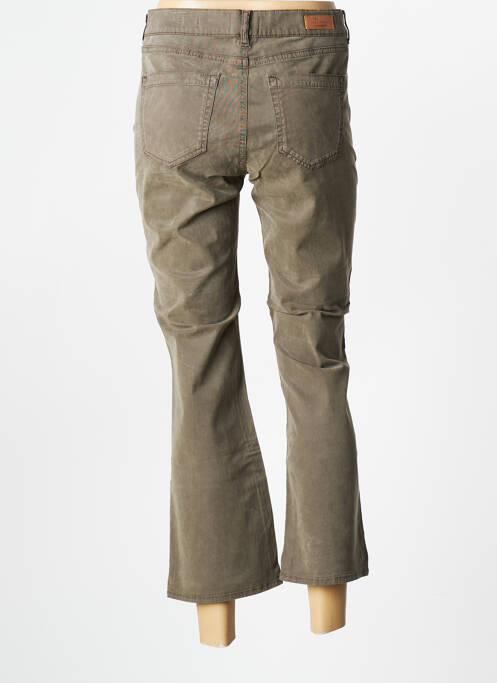 Pantalon 7/8 vert HAPPY pour femme