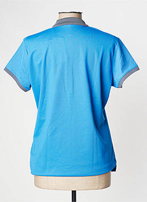 Polo coupe droite manches courtes bleu PROACT femme