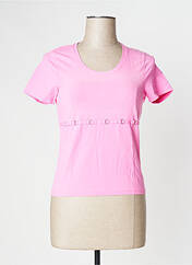 T-shirt rose MANOUKIAN pour femme seconde vue