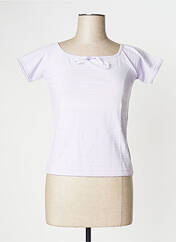 T-shirt violet SOLOLA pour femme seconde vue