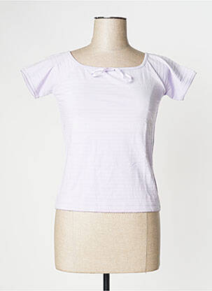 T-shirt violet SOLOLA pour femme