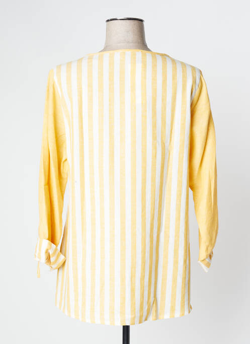 Tunique manches longues jaune HALOGENE femme