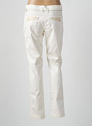 Pantalon slim stretch taille normale beige AVENTURES DES TOILES femme