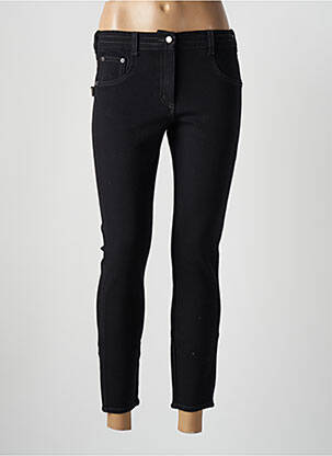 Pantalon 7/8 stretch taille normale noir LEGS femme