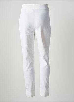 Pantalon slim stretch taille normale beige LE COMTE femme