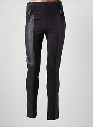 Legging stretch taille normale noir FICELLE femme
