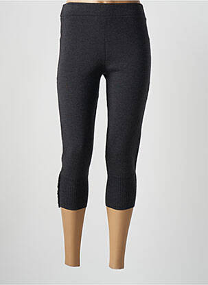 Pantacourt stretch taille normale gris DIKTON'S femme