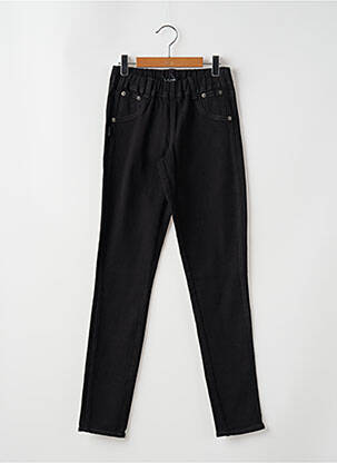 Jegging tissage popeline taille normale noir LEGZSKIN femme
