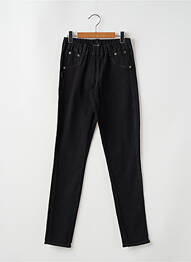 Jegging tissage popeline taille normale noir LEGZSKIN femme