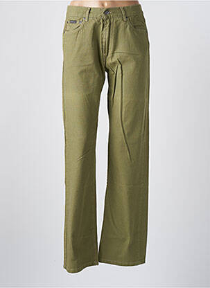 Pantalon droit vert BEST MOUNTAIN pour femme
