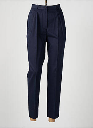 Pantalon slim bleu FRANCOIS FAVEL pour femme
