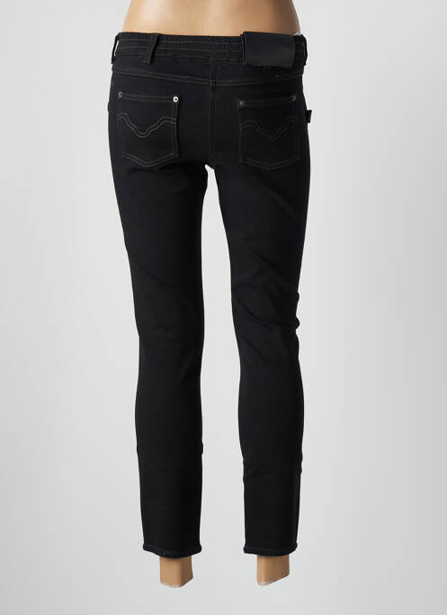 Pantalon 7/8 stretch taille normale noir LEGS femme