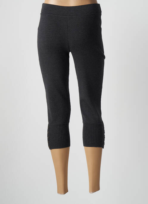 Pantacourt stretch taille normale gris DIKTON'S femme