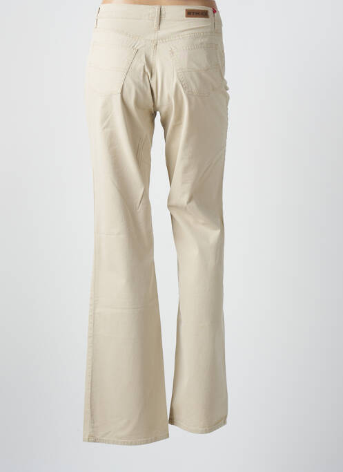 Pantalon flare beige STK pour femme