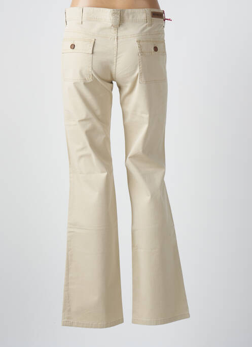 Pantalon flare beige STK pour femme